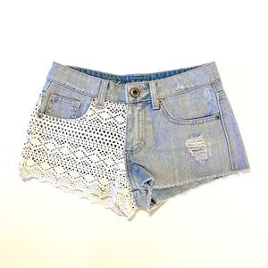 Women’s | Blue Asphalt | Denim Shorts | Light Wash | 0